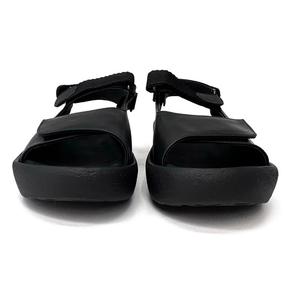 Wolky Jewel Sandal Adjustable Strap Sandals Black Leather Size 8.5 Comfort Shoe - Picture 4 of 13
